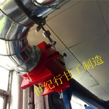 木業(yè)風(fēng)管隔爆閥裝置 粉塵防爆閥 除塵設(shè)備隔爆閥裝置