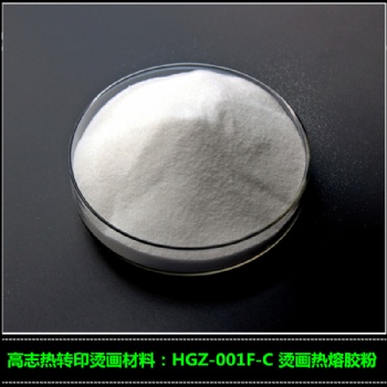 供應高志白墨燙畫用熱熔粉HGZ-001F-C 撒粉 熱轉印燙畫熱熔粉