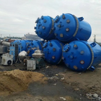 處理二手化工設(shè)備 二手5000L搪瓷反應(yīng)釜 二手不銹鋼反應(yīng)釜