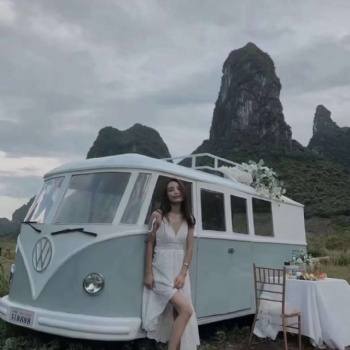 生產(chǎn)定制各種異形餐車大眾T1雙層巴士