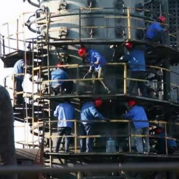 東營電站鍋爐清洗、循環水流化床鍋爐清洗