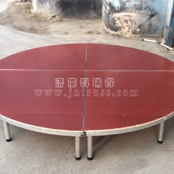 廠家定制圓形小舞臺(tái)，室內(nèi)T臺(tái)
