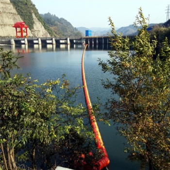 水庫攔污塑料材質(zhì)浮體