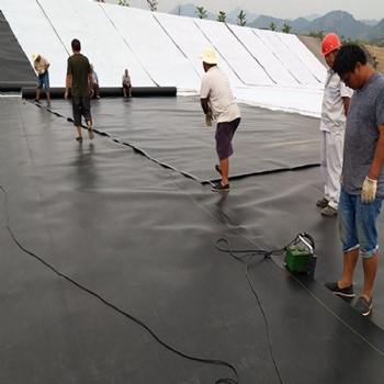 廣東韶關沼氣池用防滲土工膜黑膜