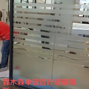 天津霖木森單玻玻璃隔斷