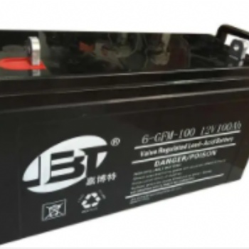 JBT嘉博特蓄電池6-GFM-100 UPS不間斷電源