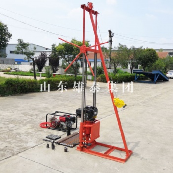 便捷式淺層物探取樣設備 家用小型鉆井機 工地樁基取芯鉆機