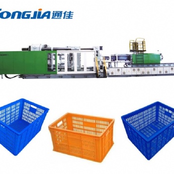 山東通佳塑料果筐生產設備一次性塑料筐注塑機