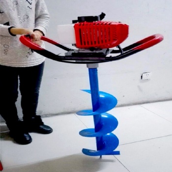 小型汽油地鉆挖坑機(jī)價(jià)格 手扶式地鉆螺旋打洞廠家