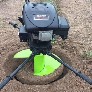 框架式四沖程挖坑機 手提便攜種植打孔機 汽油螺旋地鉆