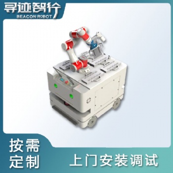 尋跡智行復合式AGV 麥輪型AGV叉車 蘇州搬運機器人AMR