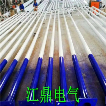 廠家交通信號監控立桿道路八角錐形桿鋼管防護欄立桿物美價廉