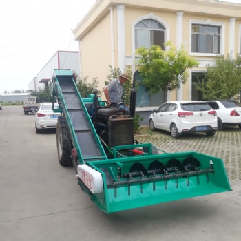 大型家用自走式玉米脫粒機 四輪機帶的雙風機打棒子機