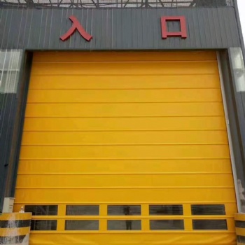 武清區(qū)快速門廠家，車間PVC快速門安裝