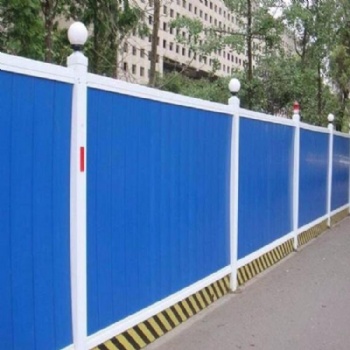 廣州專業彩鋼圍擋廠家 市政工程pvc彩鋼瓦圍擋 工地擋板鐵皮圍墻
