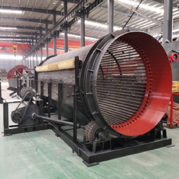 無軸滾筒篩 大型建筑垃圾篩選機 新型無軸滾筒篩分機