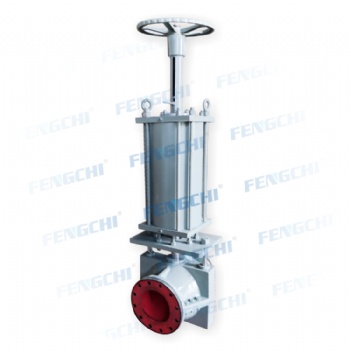 FENGCHI/風(fēng)馳 重型氣動配手輪管夾閥