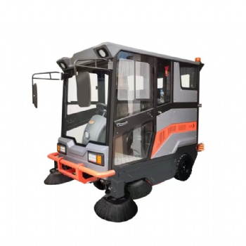 長淮全封閉大型掃地車物業園區工廠車間路面公園掃地車