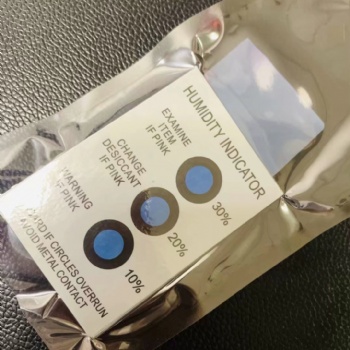 供應無鈷濕度卡三點式濕度卡東莞濕度指示卡廠家