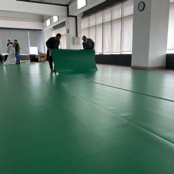 高新區(qū)公安交警支隊(duì)羽毛球館PVC運(yùn)動(dòng)地板案例