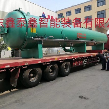 鑫泰電蒸汽加熱木材罐生產定做 木材高壓蒸煮鍋型號
