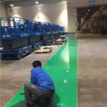 張家口耐磨地坪施工_雅潔地坪材料_北京海藍(lán)冠科