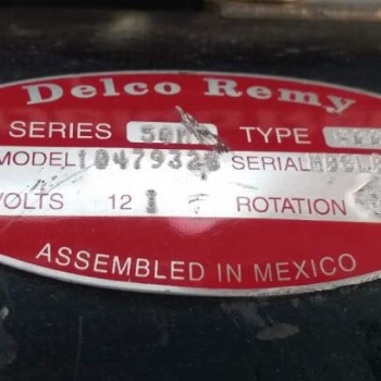 10479328 by DELCO REMY