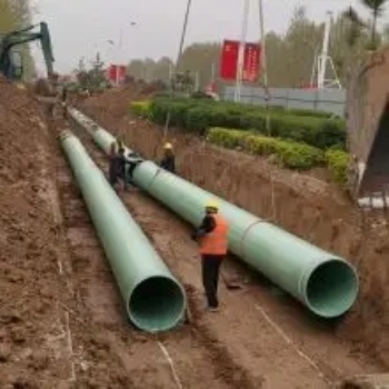 玻璃鋼管道維修 供水化工排污管修補 GRP夾砂鹽酸脫硫管保養 良菲