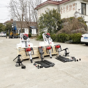 電動便攜式取土鉆機 環境監測場地調查輕便取樣鉆機 靜推取土