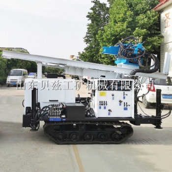 麻花桿螺旋建井機 30米原狀土取樣 直推取土鉆機雙管取樣