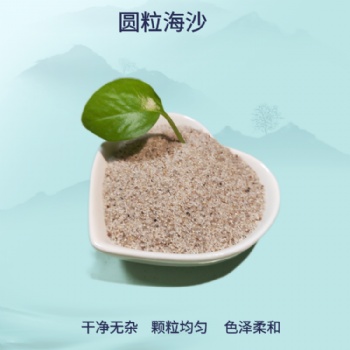 邦拓現(xiàn)發(fā) 無塵圓粒海沙 園林景觀用海沙 人工沙灘用海沙