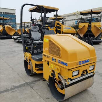 徐工XMR153雙鋼輪壓路機 1.7噸小型振動壓路機 壓實平整 作業效率高