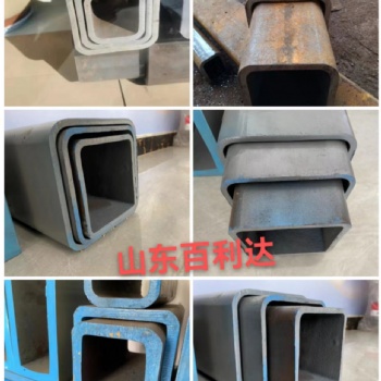 礦山機械用大口徑厚壁無縫方管 400*40*12 Q345B加厚方鋼管