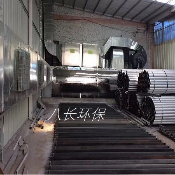 清遠英德家具噴漆無塵房設計噴漆房廢氣處理設備安裝工程