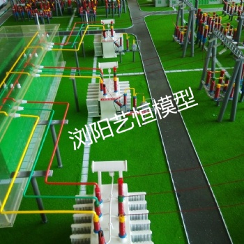 變電站工藝流程模型 發(fā)電、輸變電工程模型