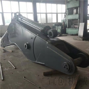 挖掘機(jī)卸料臂改裝定制廠家濟(jì)寧宣創(chuàng)工程機(jī)械