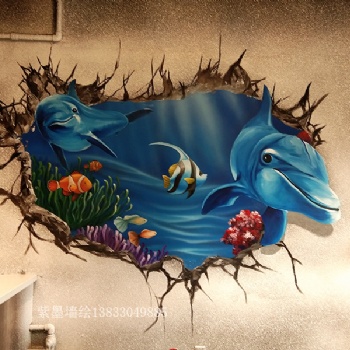 保定墻繪文化圍墻畫出文明精氣神