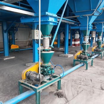粉煤灰氣力輸送機布袋除塵器粉體輸送泵定量輸送旋轉供料器廠家