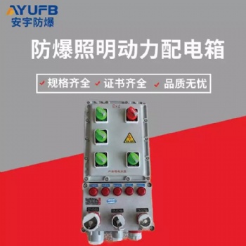 安宇防爆配電箱BXX51-3K6**防爆動力修理箱電源箱