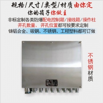 BJX-TXX不銹鋼防爆接線箱防爆端子箱防爆分線箱防爆儀表箱防爆信號轉接箱