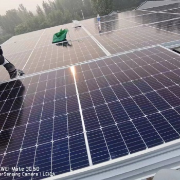 北京順義40KW光伏太陽能并網系統安裝