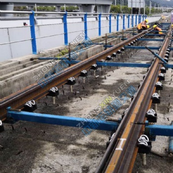 城市有軌電車軌排支撐架