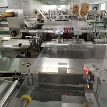 口罩紙塑袋包裝機 口罩透析紙包裝機 紙塑口罩包裝機 紙塑四邊封包裝機 四邊封紙塑口罩包裝機