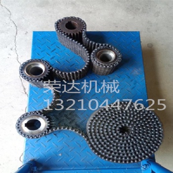 寧津縣榮發齒輪廠齒鏈帶125mm寬無聲齒形鏈帶 輸瓶機鏈帶 行列機網帶 無聲齒形鏈帶齒輪 鏈帶輪