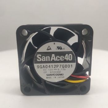 供應山洋散熱風扇9GA0412P7G001便攜制氧機4015低功耗SanAce散熱風機