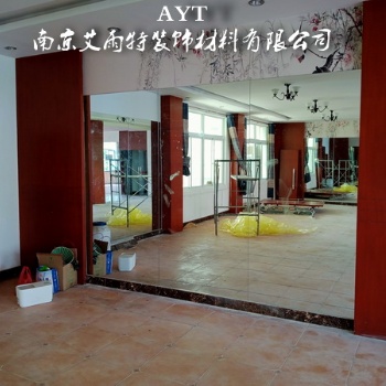 南京艾雨特鏡子安裝|南京健身房鏡子安裝|南京瑜伽館鏡子安裝
