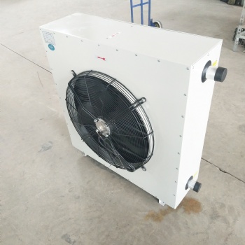 工業廠房大功率熱水蒸汽暖風機商用采暖溫室取暖器大棚養殖暖風機