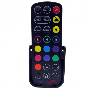 RGB LED 遙控器，LED多彩遙控器，掛壁紅外線遙控器