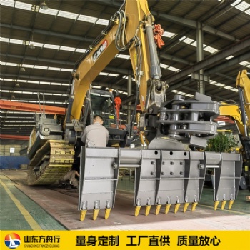 鐵路換枕機改裝廠 挖掘機枕木機