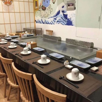 廣州鐵板燒、扒爐、燒鳥爐餐廳食品設備
